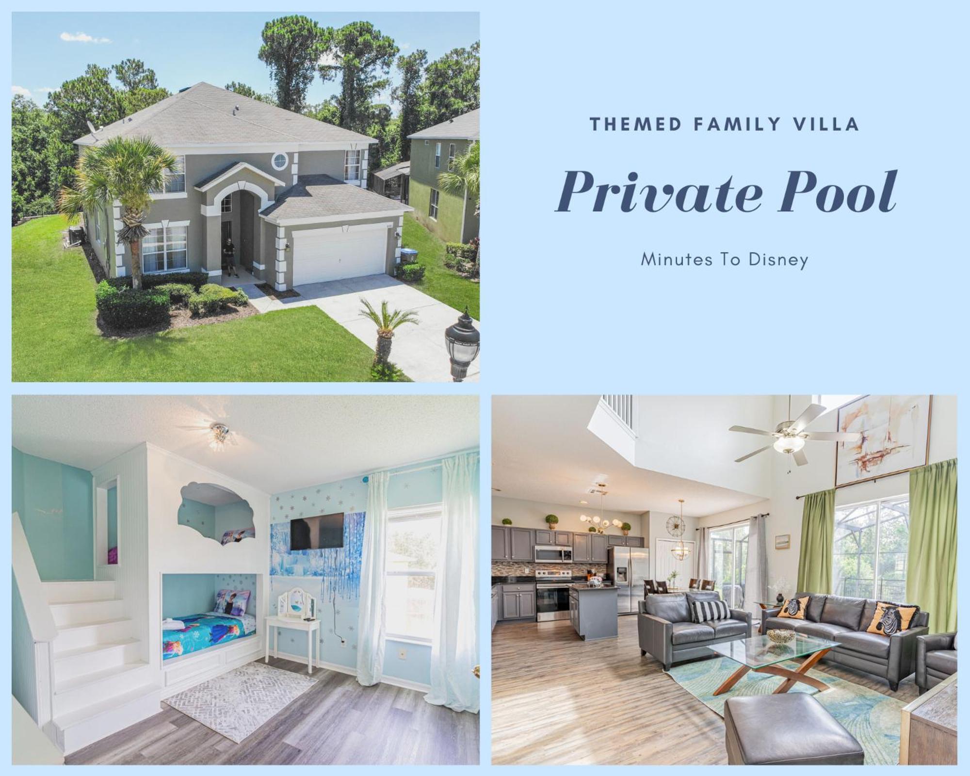 Themed Villa, 12 Min To Disney, Resort Access Orlando Extérieur photo